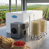Fabrieksleverancier van groente- en vijgendroogmachines, warmtepompdehydrator, elektrisch, SGS getest, Guangdong