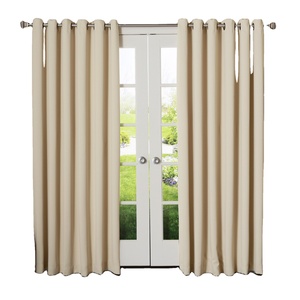 ¡Novedad de 2025! Cortinas ignífugas AY, cortina de tela personalizada, cortina de gasa, cortinas de Hotel, ventana francesa de poliéster - Product Image 1