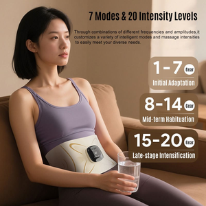 Nouvelle Ceinture de Massage Rechargeable 2026 USB pour le Dos, Masseur à Pétrissage Chauffant, Compression Abdominale, Appareil Portable - Product Image 3