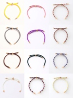 Accessori gioielli fatti da te-milano corda di Nylon rosso corda bracciale con ago a corda