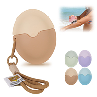 Aplicador de Protector Solar con Esponja para Viajes a la Playa, Reutilizable, para Niños y Adultos, Protector Solar de Verano