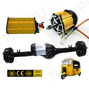 NP 난푸 모터 리어 액슬 33 인치 35 인치 42 인치 차동 전기 트럭 액슬 드럼 브레이크 Av E 인력거 차동 리어 액슬 - Product Image 5