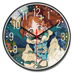 Oem Châu Âu Mục Vụ Phong Cách Thạch Anh Đồng Hồ Treo Tường Tùy Chỉnh Trang Trí Nội Thất Bằng Gỗ MDF Yên Tĩnh Cơ Chế Cho Trang Trại Phòng Khách - Product Image 3