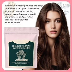 Gummies pour l'équilibre hormonal féminin avec <span class=keywords><strong>des</strong></span> extraits naturels de plantes pour le soutien du cycle menstruel, le bien-être de l'humeur et la santé féminine OEM/ODM - Product Image 2