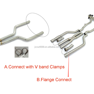 Envío Muy Rápido, Escape CSZ para <span class=keywords><strong>BMW</strong></span> X5M F95 <span class=keywords><strong>X6M</strong></span> F96 4.4T Valvetronic, Silenciador de Rendimiento, Sistema de Escape Catback - Product Image 6