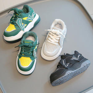 Spring and Autumn Children's Sports Shoes Boys Dad Shoes Girls White Breathable Warm Eco-Friendly Soft <b>Sole</b> Baby Light Leisure - Product Image 2