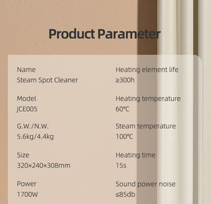 Elettrodomestico Professionale per la Pulizia della Casa Pulitore a Vapore per Tappeti e Tappezzeria Aspirapolvere Lava e Asciuga con 5 Modalità - Product Image 4