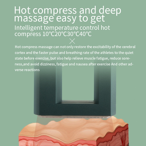 32 Speeds Fascia Gun Body Massager Pain Muscle Relief Deep Tissue Hot Compress Massage Gun - Product Image 6