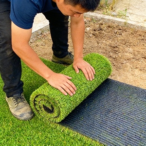 Césped Artificial Portátil en Rollo <span class=keywords><strong>de</strong></span> Nuevo Diseño, Resistente al Agua y a la Intemperie, para Campos Deportivos Temporales - Product Image 2