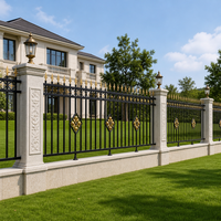 Panneau de clôture en alliage d'aluminium MEXIN OEM, taille et couleur personnalisées, clôture métallique pour distributeur, importateur, magasin de détail, approvisionnement