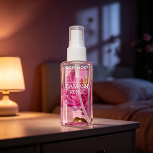 Kosy Mosy OEM ODM Damastrose Handgemachtes Kunsthandwerk Delikater Nektar Zartgrüner Stiel Sanfter Blütenhauch 50ml Körperspray - Product Image 1