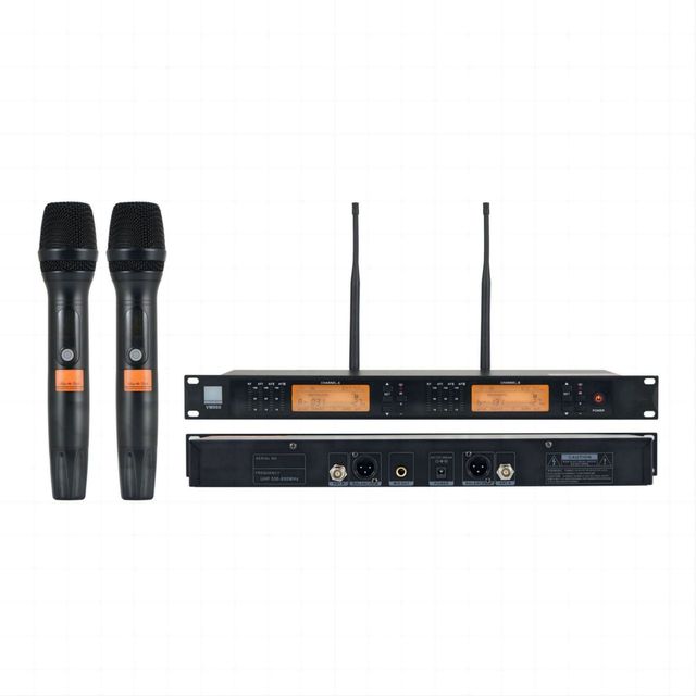 High Quality VM860 Karaoke System Wireless Microphone Noise Cancelling Professional Rechargeable Wireless Microphone