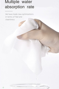 Bé ướt khăn lau OEM ODM phân hủy sinh học thân thiện với môi spunlace bé ướt khăn lau thơm mềm - Product Image 5