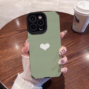 Sfondo verde amore cuore stampa morbida custodia per telefono cellulare in pelle TPU per <span class=keywords><strong>Iphone</strong></span> 17 8 X Xr Xs 11 12 13 14 15 16 Pro Max - Product Image 5