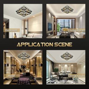 Vente flash : Plafonnier encastré moderne en cristal LED du Sri Lanka pour <span class=keywords><strong>plafond</strong></span> haut, lampes en cristal fixes - Product Image 5