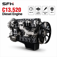 Moteur diesel SCDC SFH C13.520 12.88L 520HP avec ECU de remplacement pour FPT CURSOR 13 pour camion lourd, camion benne, camion malaxeur