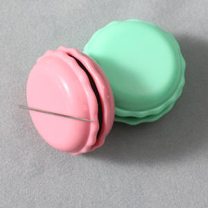 Macaron renk DIY dikiş aracı iğne kalemtıraş parlatma bezi çapraz dikiş boncuk iğne mıknatıs kutusu-kullanılan durumda endüstriyel kullanım - Product Image 2