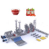Tca Tomatenpuree Ketchup Machine Automatische Ketchup Productielijn Complete Ketchup Verwerkingslijn