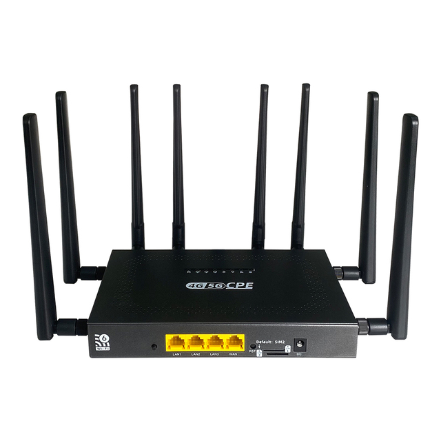 Dual Band 3000mbps Openwrt Modem 4g Lte 5g Esim Router with Sim Card Slot