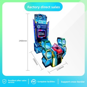 Machine de jeu de tir à deux joueurs pour adultes, à monnayeur, 6 ans et plus, Gun King <span class=keywords><strong>Evolution</strong></span>, avec simulation de tir et cible, pour divertissement d'arcade - Product Image 4