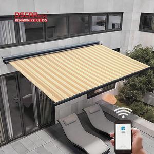 Toldo Retráctil Eléctrico Impermeable para Exteriores, Patio, Jardín, Terraza, Diseño <span class=keywords><strong>de</strong></span> Alta Calidad y Rentable, Toldo Tipo Cassette - Product Image 1