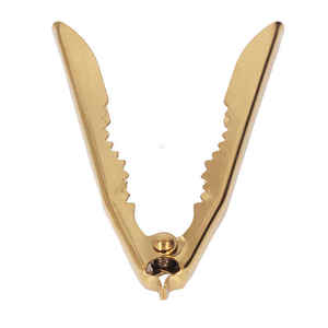 <span class=keywords><strong>Casse</strong></span>-<span class=keywords><strong>noix</strong></span> robuste de type <span class=keywords><strong>levier</strong></span>, sans déformation, doré, sûr pour le salon - Product Image 1