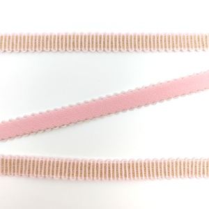 Jacquard Picot Edge correas banda web cintura elástica para correa de sujetador personalizado antideslizante suave Flexible correas costura muestra gratis - Product Image 3