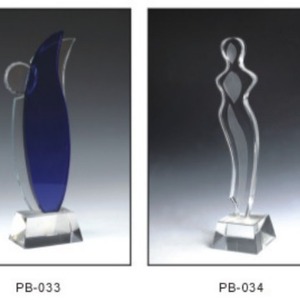 Hua Ao Crystal <b>Trophy</b> Laser <b>Engraved</b> Geometric Shape Durable For Awards Ceremonies Company Events Wholesale - Product Image 3