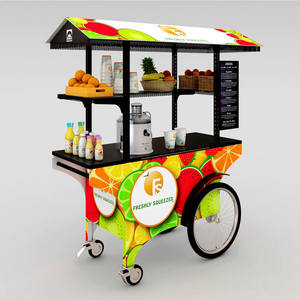Carrito de Dulces, Quiosco Móvil de Comida para Dulces, Usado en Centros Comerciales - Product Image 4