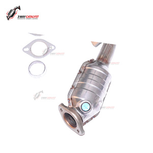 Acier inoxydable de haute qualité une paire de convertisseur de <span class=keywords><strong>catalyseur</strong></span> à trois voies pour les pièces automobiles Pajero Sport China - Product Image 3