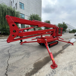 T-160 RST 24M Nacelle élévatrice électrique automotrice araignée sur chenilles télescopique articulée - Product Image 6