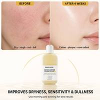 Lotion hydratante apaisante pour la barrière cutanée MOOLINSE, extrait de panthénol et de centella, préparation pour le maquillage, peau éclatante, peptide GHK-Cu, OEM