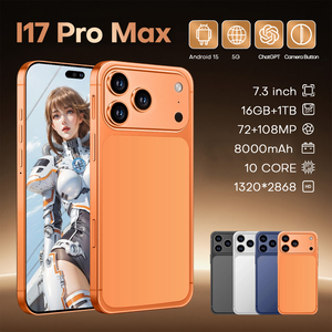 Nouveau Smartphone Intelligent I17pro Max 2025 Original Haute Qualité 16 Go + 1 To Octa Core Android 15 <span class=keywords><strong>5G</strong></span> <span class=keywords><strong>Compatible</strong></span> Mondial avec Caméra 108 MP - Product Image 2