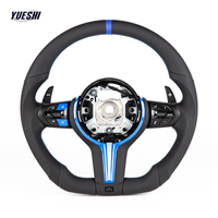 Volant en cuir perforé M Sport personnalisé avec palettes de changement de vitesse pour BMW F20 F30 F32 F48 F80 F22 F34, fourni par l'usine
