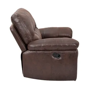 Chingxin Living Room Furniture Leather Sofa Nordic Modern Electric Reclining Sofa Brown Leather Sofa Recliner Electric