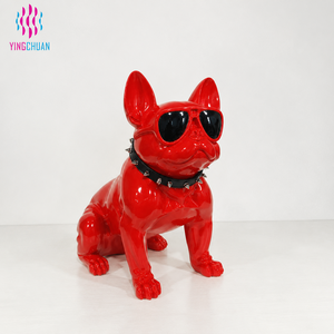 Popular Selection Animal Bulldog <strong>Mannequin</strong> Full-Body Customization SIze Shop Window <strong>Display</strong> <strong>Fiberglass</strong> <strong>Dog</strong> <strong>Mannequin</strong> - Product Image 3