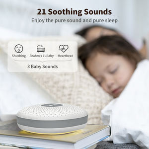 Máquina de Sonido <span class=keywords><strong>para</strong></span> Sueño y Luz Nocturna de Ruido Blanco HiFiD 2026 Nueva con Batería de 1800mAh, Máquina de Sonido Portátil <span class=keywords><strong>para</strong></span> Bebé - Product Image 3