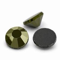 Strass en verre écologiques à dos plat, motif camouflage organique, pour activités de plein air, safari, randonnée, aventure en forêt, stock disponible, fiable