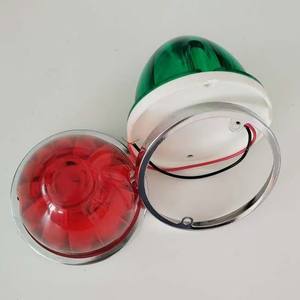 Baru grosir kualitas tinggi truk semangka sisi lampu peringatan <span class=keywords><strong>6</strong></span> warna kaca dan bohlam 6V 1 tahun garansi - Product Image 6