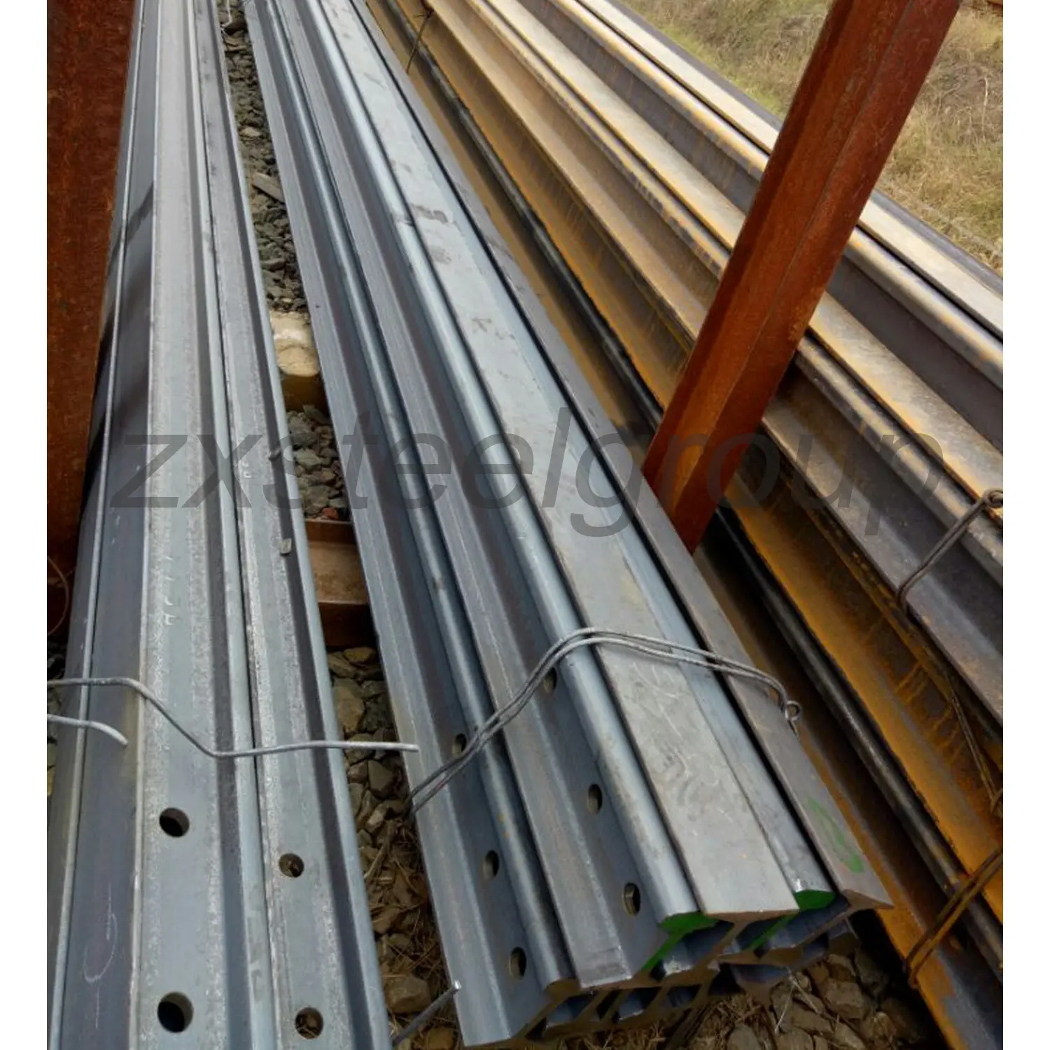 Fabriek Levering Prijs Q235 Lightrail 12 Kg/m Mijnrail 55q 12kgm Licht Stalen Rail