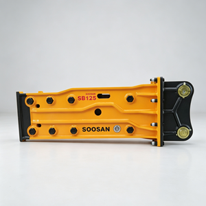 Cincel para martillo hidráulico de demolición de roca tipo abierto para excavadoras de 28-35 toneladas, modelo SB125, origen Shandong, 1 año de garantía - Product Image 1