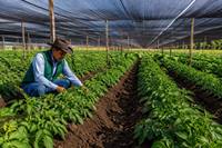 Jaring Peneduh Hitam untuk Pertanian Tahan UV, Jaring Penahan Panas Rumah Kaca Rajutan untuk Tanaman Bunga Kebun