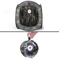 Tente de tir portable sur mesure, démontable, pliable, silencieuse, accessoire d'entraînement de chasse, en polyester durable, outil d'extérieur