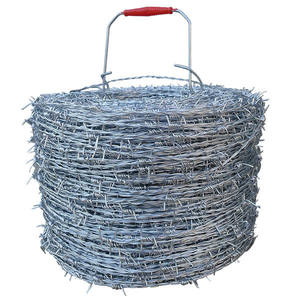 <span class=keywords><strong>Barbelé</strong></span> de Prison Galvanisé à Chaud Électrique, 500m par Rouleau, à Bas <span class=keywords><strong>Prix</strong></span> - Product Image 1