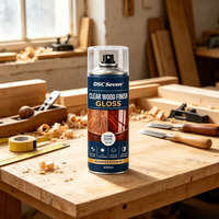 Peinture laquée transparente pour bois - Finition brillante pour revêtement liquide pour la protection du bois intérieur/extérieur