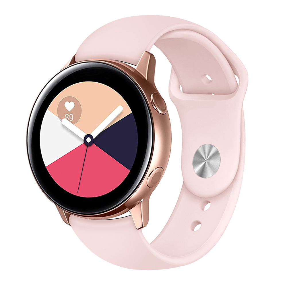 For Samsung Galaxy Watch Bands Watch3 Active Active2 Gear Sport Gear S3 Gear S2 Silicone Rubber Watch Straps Watchband 20mm 22mm