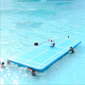 Isla flotante Inflable Plataforma para deportes acuáticos <span class=keywords><strong>Cancha</strong></span> <span class=keywords><strong>de</strong></span> pickleball inflable - Product Image 4