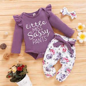 Ensembles pour bébés, pantalons et combinaisons pour filles, pour enfants, en cadeau, achetables en ligne - Product Image 2