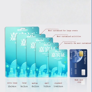 Tùy Chỉnh Trống Glossy Trắng PVC Thăng Hoa Có Thể In Nhựa Truy Cập Kinh Doanh Thẻ ID - Product Image 5