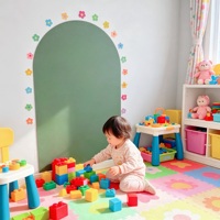 Offre Spéciale : Tableau Magnétique Mural Autocollant Effet Craie Mat – Tableau Magnétique Adhésif pour Chambre d'Enfant, Salle de Jeux, Maison, Salle de Classe